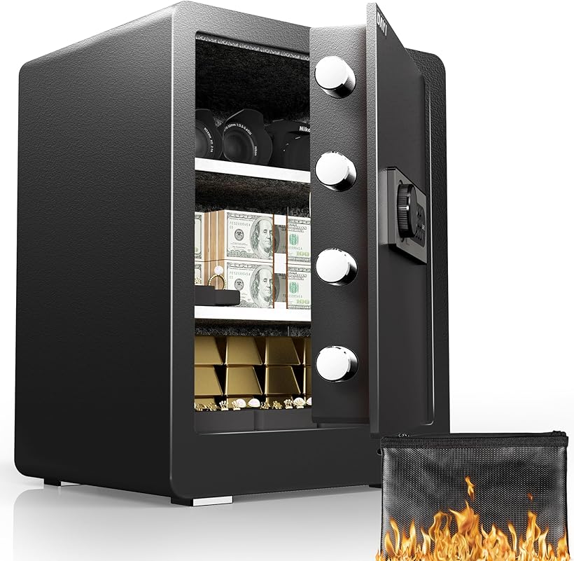 Sanctuary safe Fireproof Waterproof Valuables Electronic